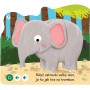 ALBI Kouzelné čtení Kniha interaktivní Slon baby minikniha tvarovaná
