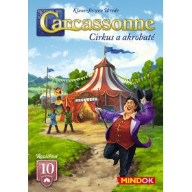 MINDOK HRA Carcassonne: Cirkus a akrobaté 10. rozšíření (2025)