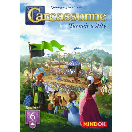 MINDOK HRA Carcassonne: Turnaje a štíty 6. rozšíření (2025)