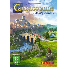 MINDOK HRA Carcassonne: Mosty a hrady 8. rozšíření (2025)