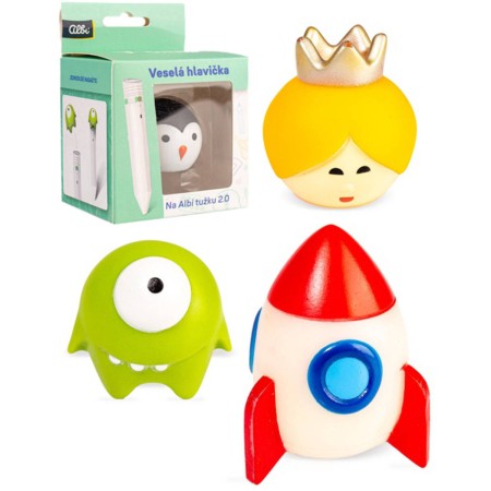 ALBI Kouzelné čtení veselá hlavička na elektronickou tužku 2.0 4 druhy