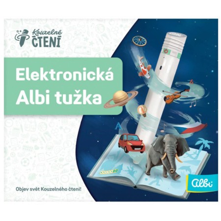 ALBI Kouzelné čtení elektronická tužka 2.0 + průvodce na baterie Zvuk