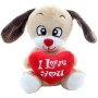 PLYŠ Zvířátko se srdíčkem I Love You 4 druhy *PLYŠOVÉ HRAČKY*