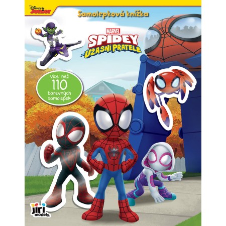 JIRI MODELS Samolepková knížka Spidey 110+ samolepek