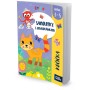 ALBI Kvído Samolepky s omalovánkami Kočička / Pejsek 2 druhy