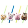 EP line Drinkeez set kelímek + brčko se zvířátkem na baterie Zvuk 8 druhů