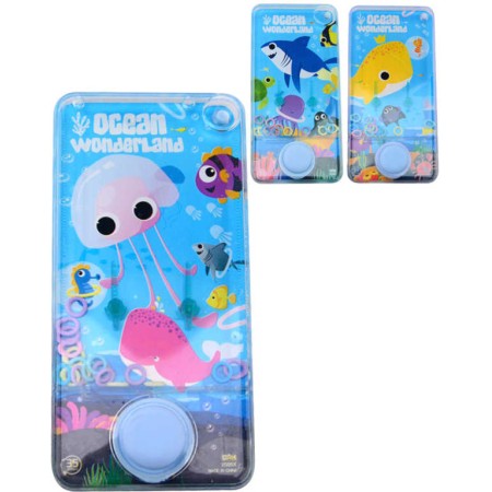 Hra vodní kroužky transparentní navlékací oceán vodní svět 3 druhy