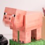 Minecraft pokladnička prasátko kreativní set výroba kasičky karton