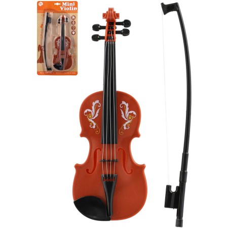 Housle dětské plastové (viola) 26cm kovové struny *HUDEBNÍ NÁSTROJE*