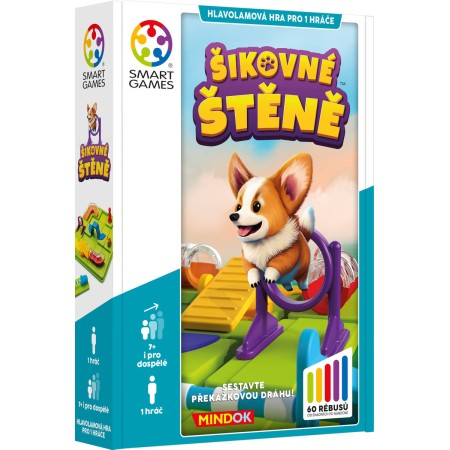 MINDOK HRA Smart Šikovné štěně na cesty pro 1 hráče