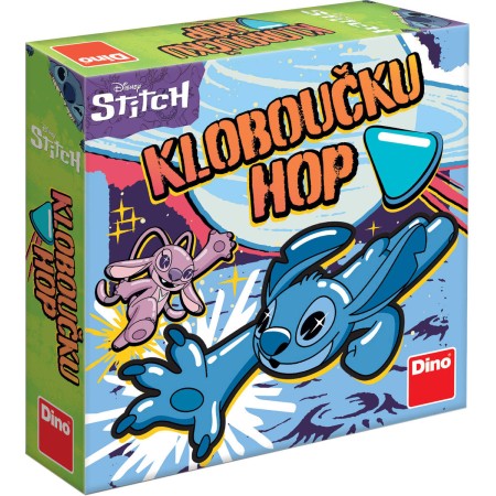 DINO Hra Kloboučku hop! Stitch *SPOLEČENSKÉ HRY*