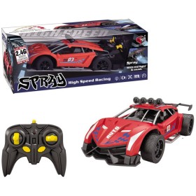 RC Auto červené mlhový efekt na vysílačku 2,4GHz na baterie Světlo Zvuk