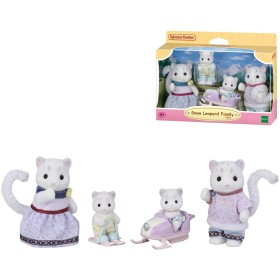 Sylvanian Families Rodina sněžných levhartů set 4 figurky v krabici