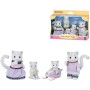 Sylvanian Families Rodina sněžných levhartů set 4 figurky v krabici