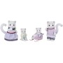 Sylvanian Families Rodina sněžných levhartů set 4 figurky v krabici
