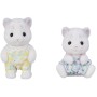 Sylvanian Families Rodina sněžných levhartů set 4 figurky v krabici