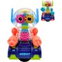 EP Line Robot s ozubenými kolečky narážecí na baterie Světlo Zvuk 2 barvy