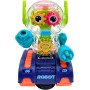 EP Line Robot s ozubenými kolečky narážecí na baterie Světlo Zvuk 2 barvy