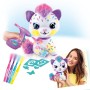 EP Line Airbrush studio Kočička kreativní set s rozprašovací pistolí na baterie