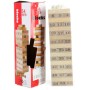 DŘEVO Hra Věž Jenga s čísly natur 54 dílků *SPOLEČENSKÉ HRY*