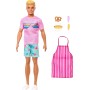 MATTEL BRB Barbie panák Ken set s doplňky letní obleček