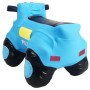 Hopsadlo gumové Auto policejní modré set baby skákadlo s pumpičkou