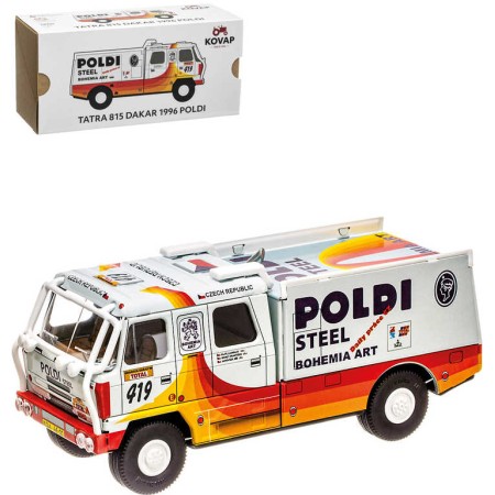 KOVAP Auto Tatra 815 Dakar 1996 Poldi model 16cm kov 8200