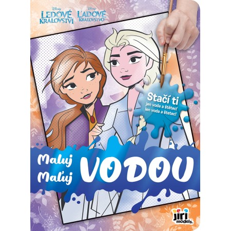 JIRI MODELS Maluj vodou Frozen (Ledové Království) omalovánky