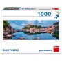 DINO Puzzle panoramatické 1000 dílků Ostrov Krk 95x33cm skládačka