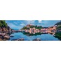 DINO Puzzle panoramatické 1000 dílků Ostrov Krk 95x33cm skládačka