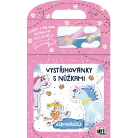 JIRI MODELS Vystřihovánky s nůžkami Jednorožci sešit s aktivitami