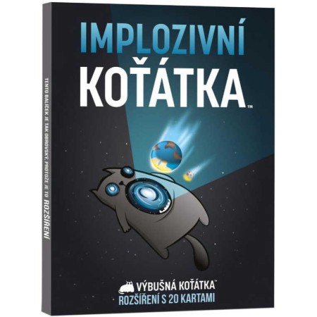 ADC Hra Výbušná koťátka 1. rozšíření Implozivní koťátka *SPOLEČENSKÉ HRY*