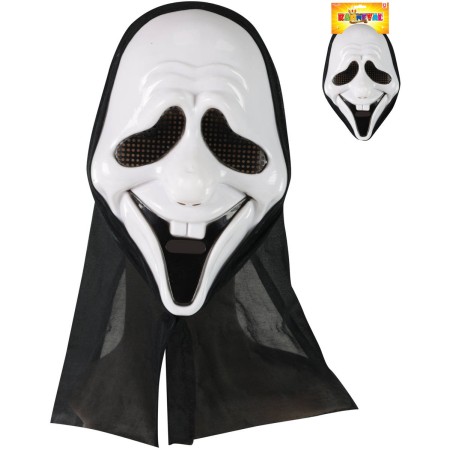 KARNEVAL Maska duch s šátkem *KARNEVALOVÝ DOPLNĚK*