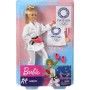 MATTEL BRB Panenka Barbie Olympionička Tokio 2020 set s doplňky 3 druhy