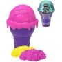 Kinetic Sand Zmrzlinový kornout tekutý písek voňavý 2 barvy