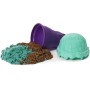 Kinetic Sand Zmrzlinový kornout tekutý písek voňavý 2 barvy