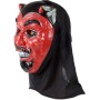 KARNEVAL Maska čert s rohy s šátkem *KARNEVALOVÝ DOPLNĚK*