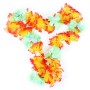 KARNEVAL Náhrdelník Hawaii 100cm květinový *KARNEVALOVÝ DOPLNĚK*