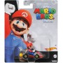 MATTEL HOT WHEELS Auto Super Mario Kart s postavičkou 4 druhy kov