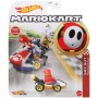 MATTEL HOT WHEELS Auto Super Mario Kart s postavičkou 4 druhy kov
