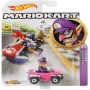 MATTEL HOT WHEELS Auto Super Mario Kart s postavičkou 4 druhy kov