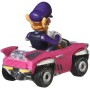 MATTEL HOT WHEELS Auto Super Mario Kart s postavičkou 4 druhy kov
