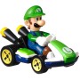 MATTEL HOT WHEELS Auto Super Mario Kart s postavičkou 4 druhy kov