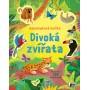 JIRI MODELS Samolepková knížka Divoká zvířata 150 samolepek