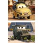 DINO DŘEVO Kostky dětské set 12ks Auta ve světě (Cars)