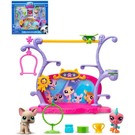 HASBRO LPS Zvířátka mají talent Zvířátko Littlest Pet Shop set 2ks s doplňky