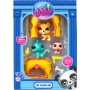 HASBRO LPS Džungle Zvířátko Littlest Pet Shop generace 7 set 3ks s doplňky