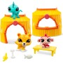 HASBRO LPS Džungle Zvířátko Littlest Pet Shop generace 7 set 3ks s doplňky