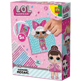 SES CREATIVE L.O.L. Surprise kreativní set mozaika s nalepovacími kamínky