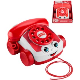 FISHER PRICE Baby telefon tahací sluchátkový s očima 80. výročí Mattel